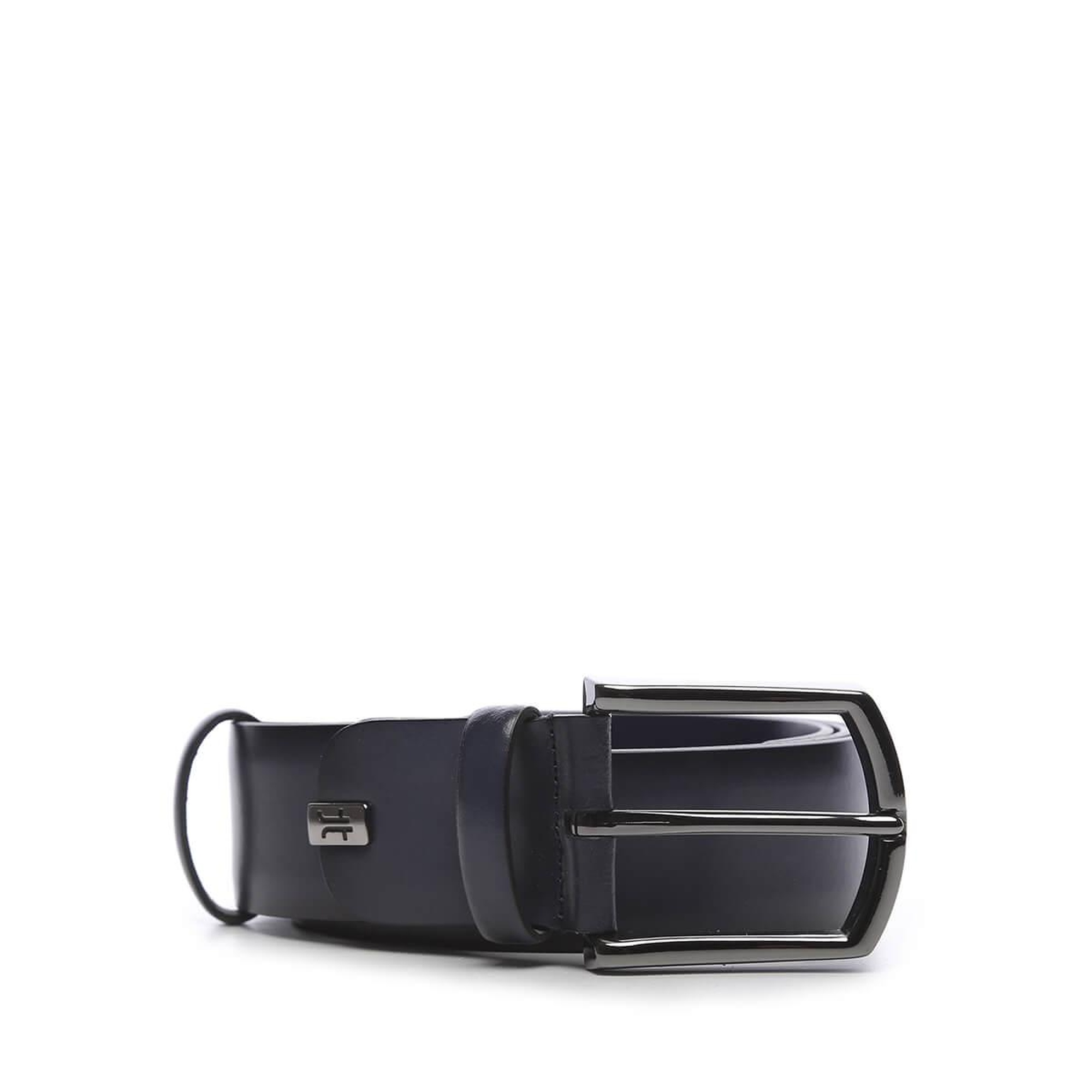 Tamer Tanca Erkek Hakiki Deri Lacivert Kemer