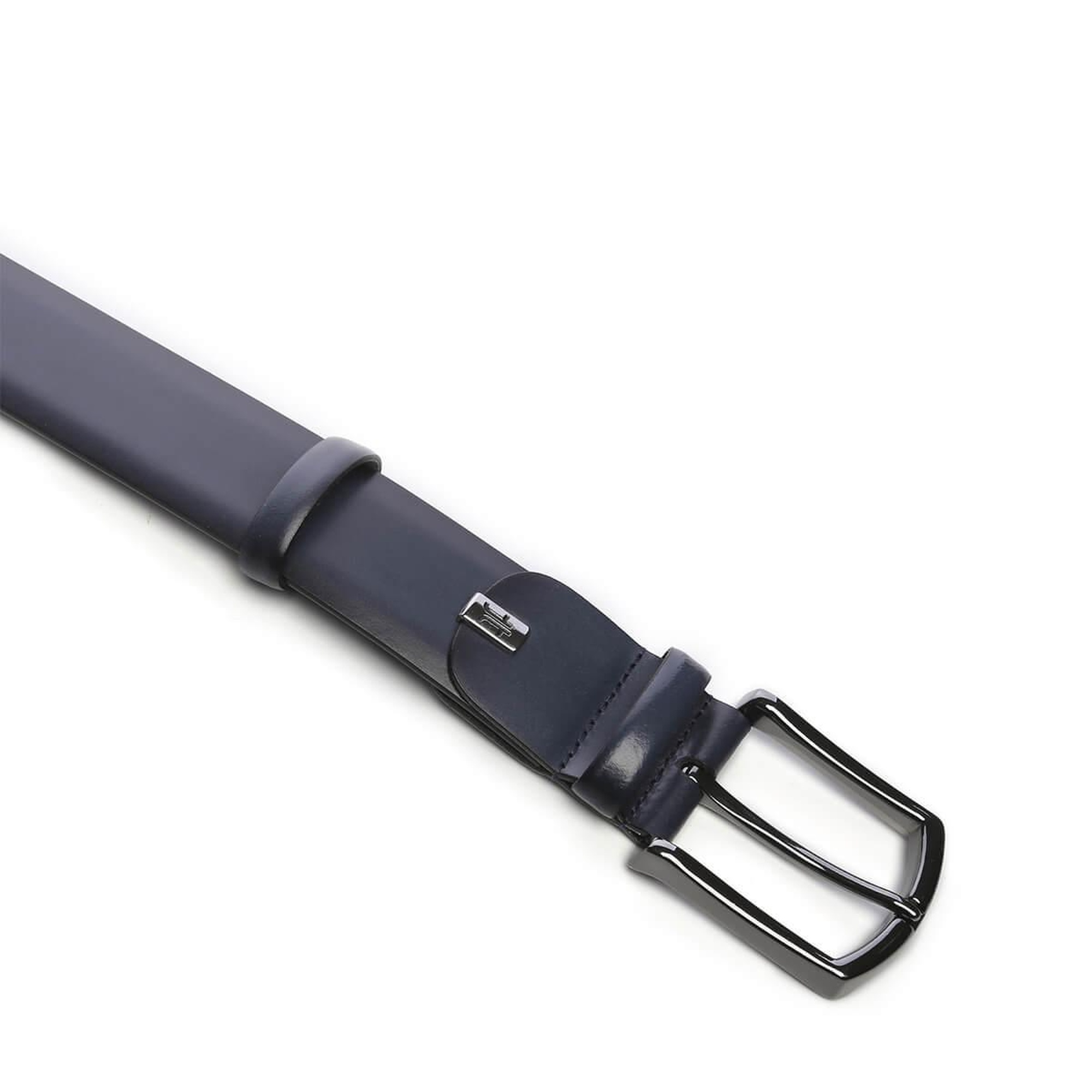 Tamer Tanca Erkek Hakiki Deri Lacivert Kemer