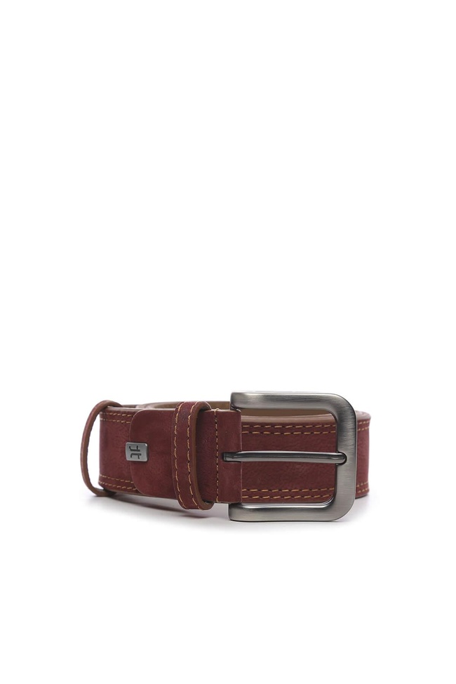  Tamer Tanca Erkek Hakiki Deri Bordo Kemer