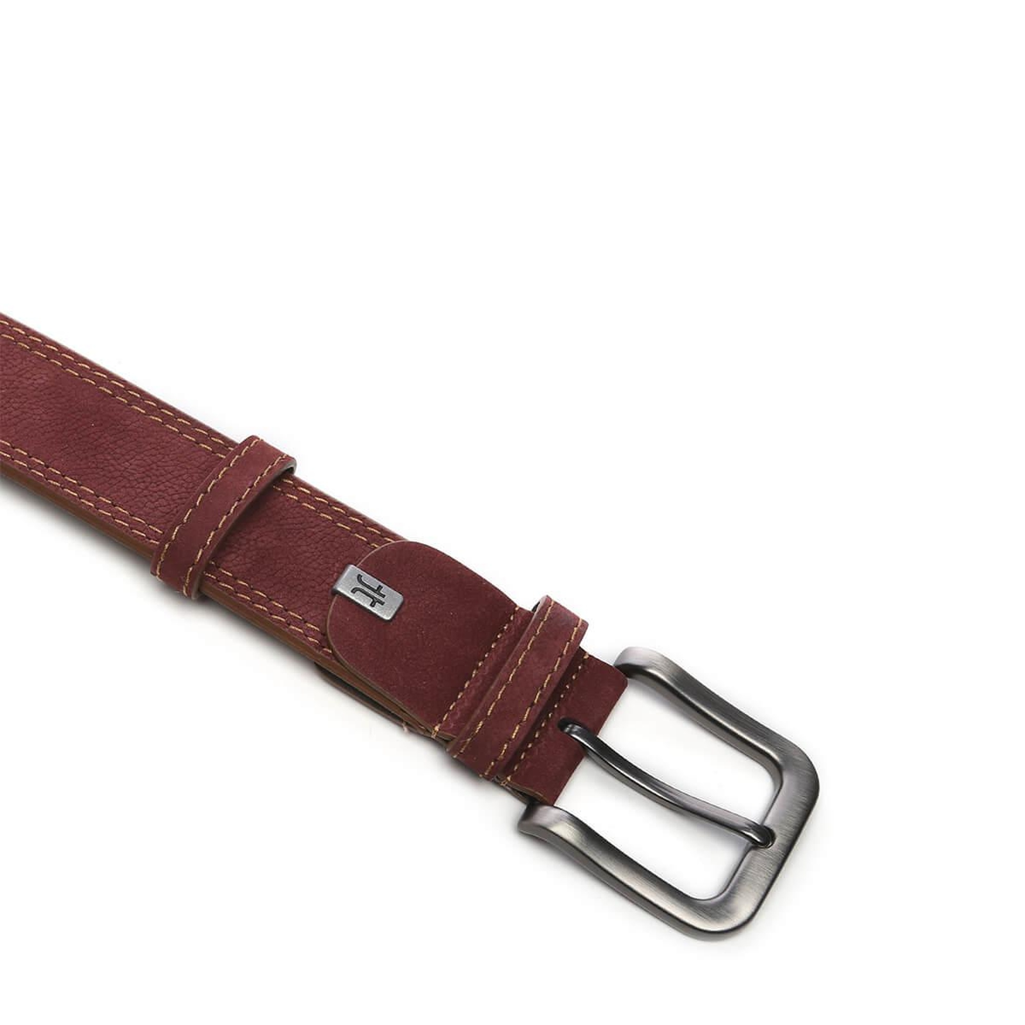 Tamer Tanca Erkek Hakiki Deri Bordo Kemer