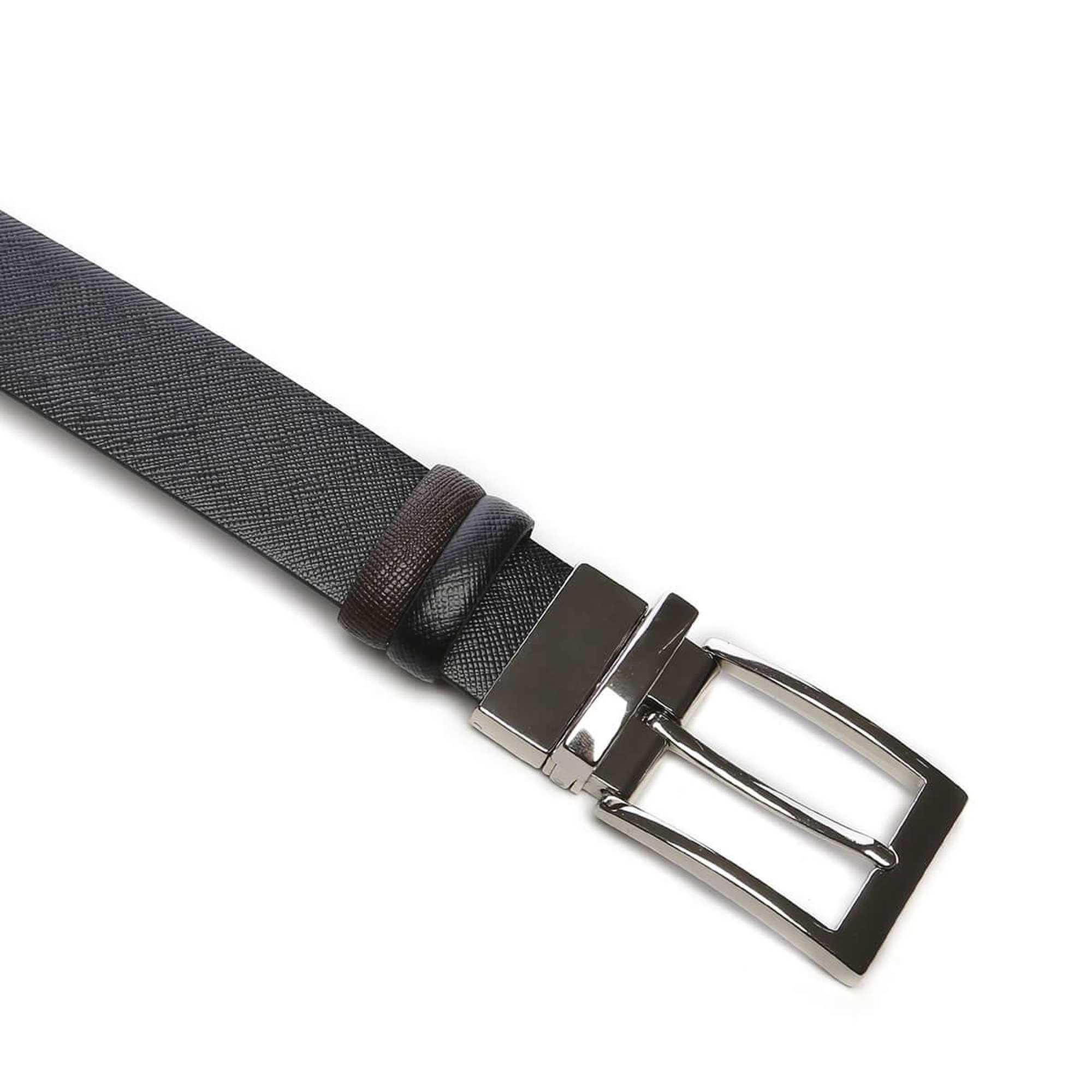 Tamer Tanca Erkek Hakiki Deri Siyah Kemer