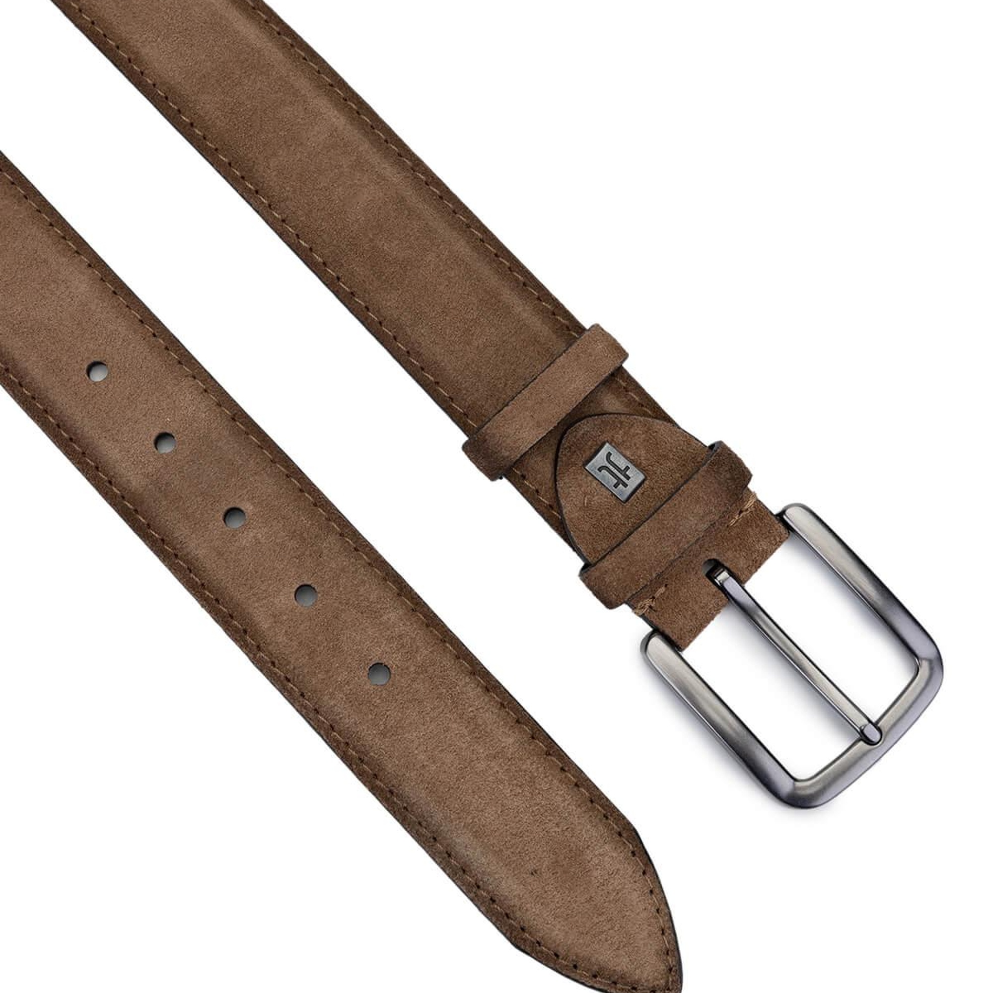 Tamer Tanca Erkek Hakiki Deri Kahverengi Spor Kemer