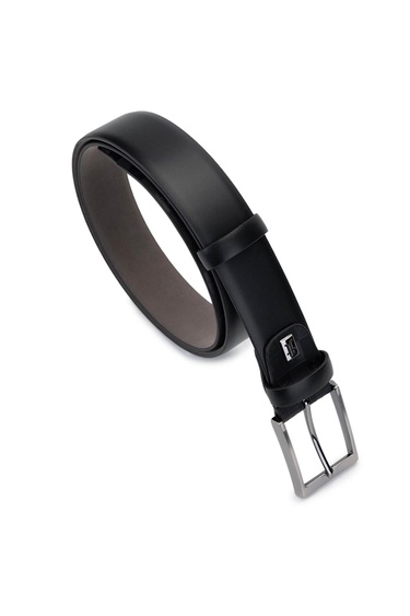  Tamer Tanca Erkek Hakiki Deri Siyah Deri Klasik Kemer