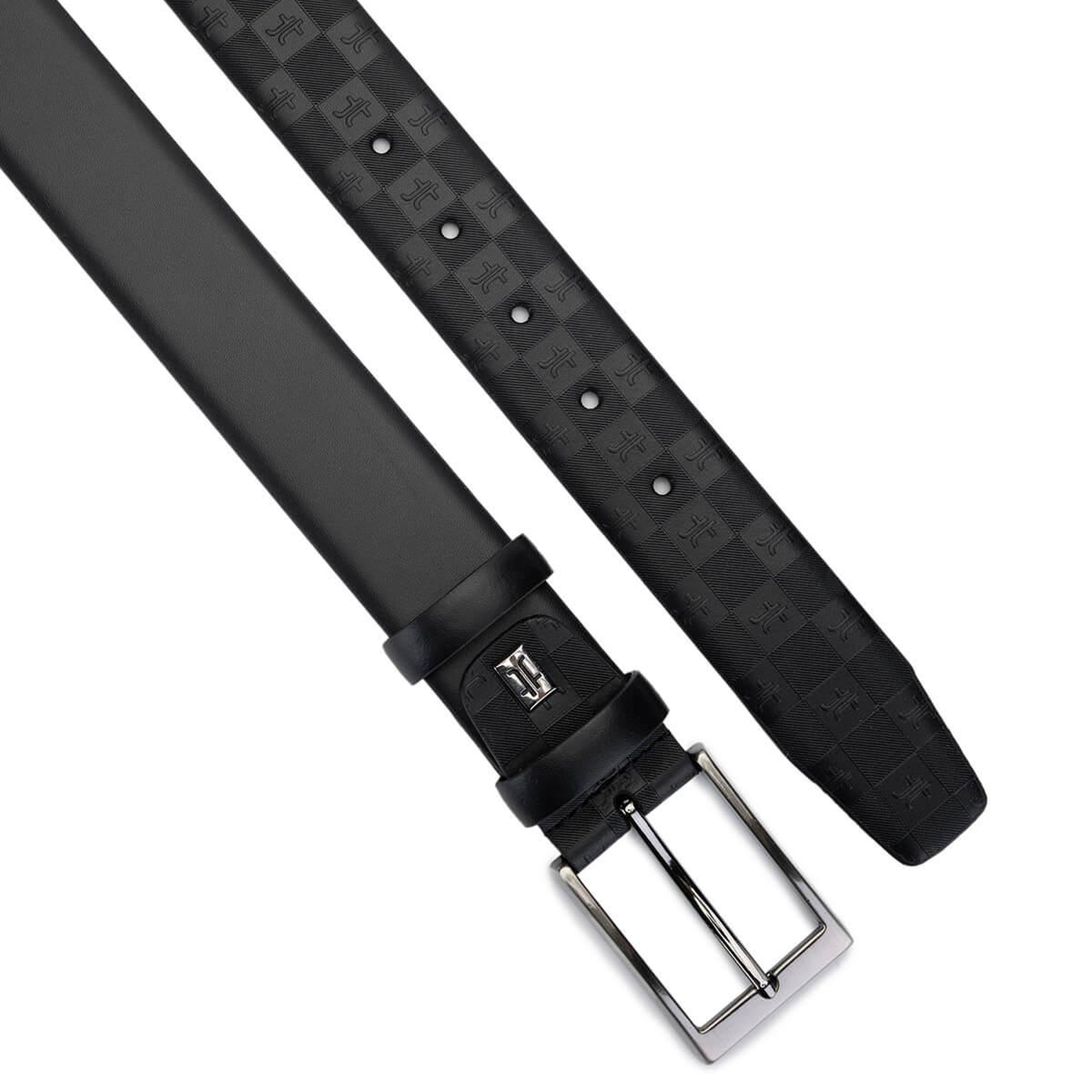 Tamer Tanca Erkek Hakiki Deri Siyah Deri Klasik Kemer