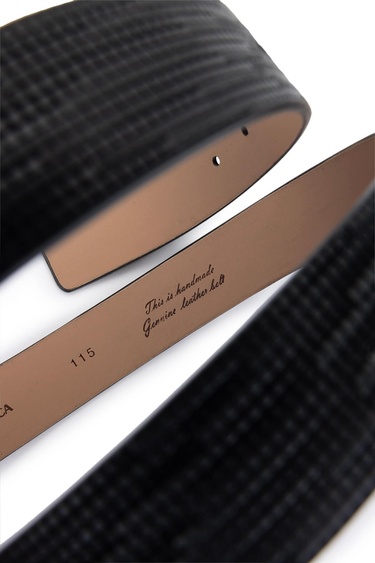  Tamer Tanca Erkek Hakiki Deri Siyah Kemer