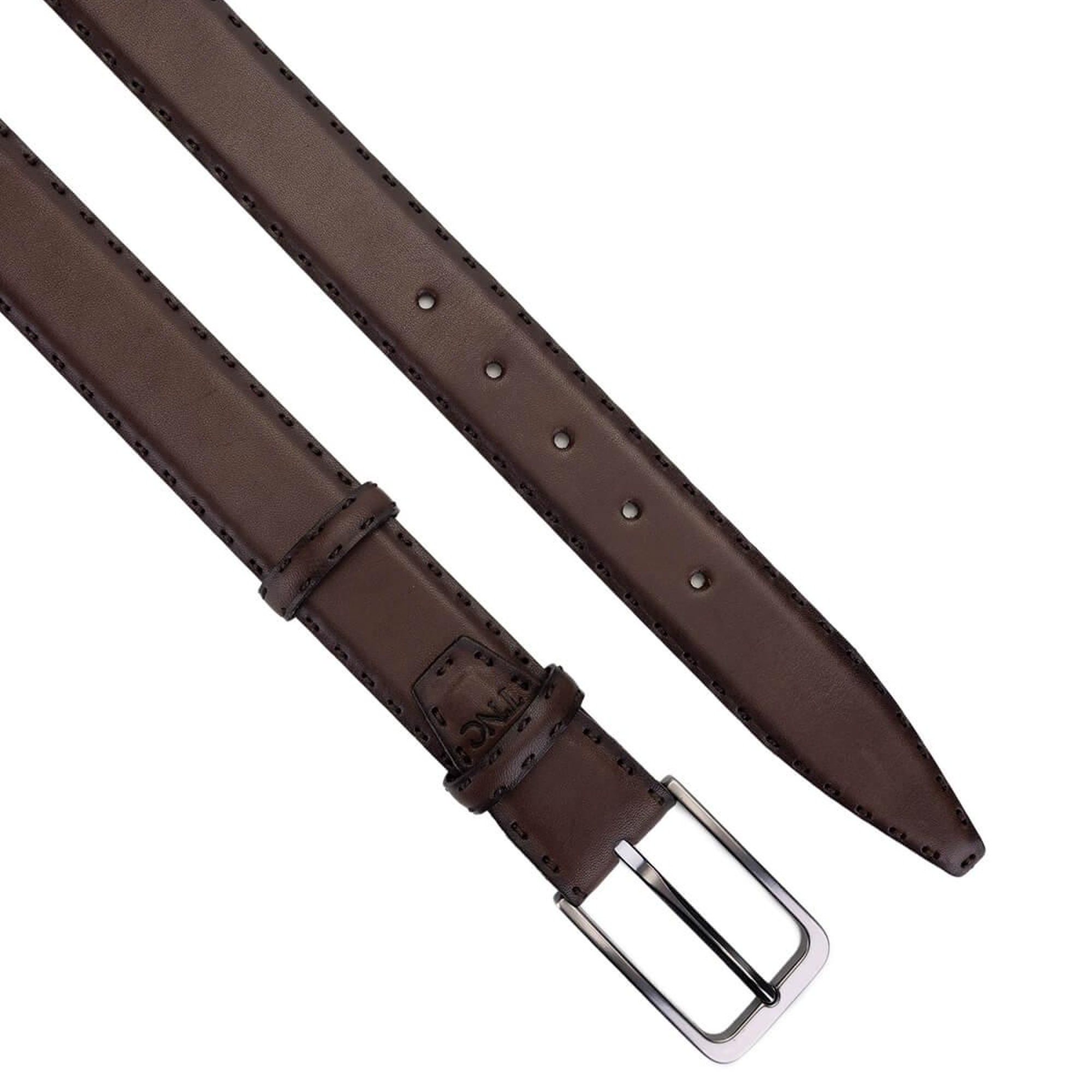 Tamer Tanca Erkek Hakiki Deri Kahverengi Kemer