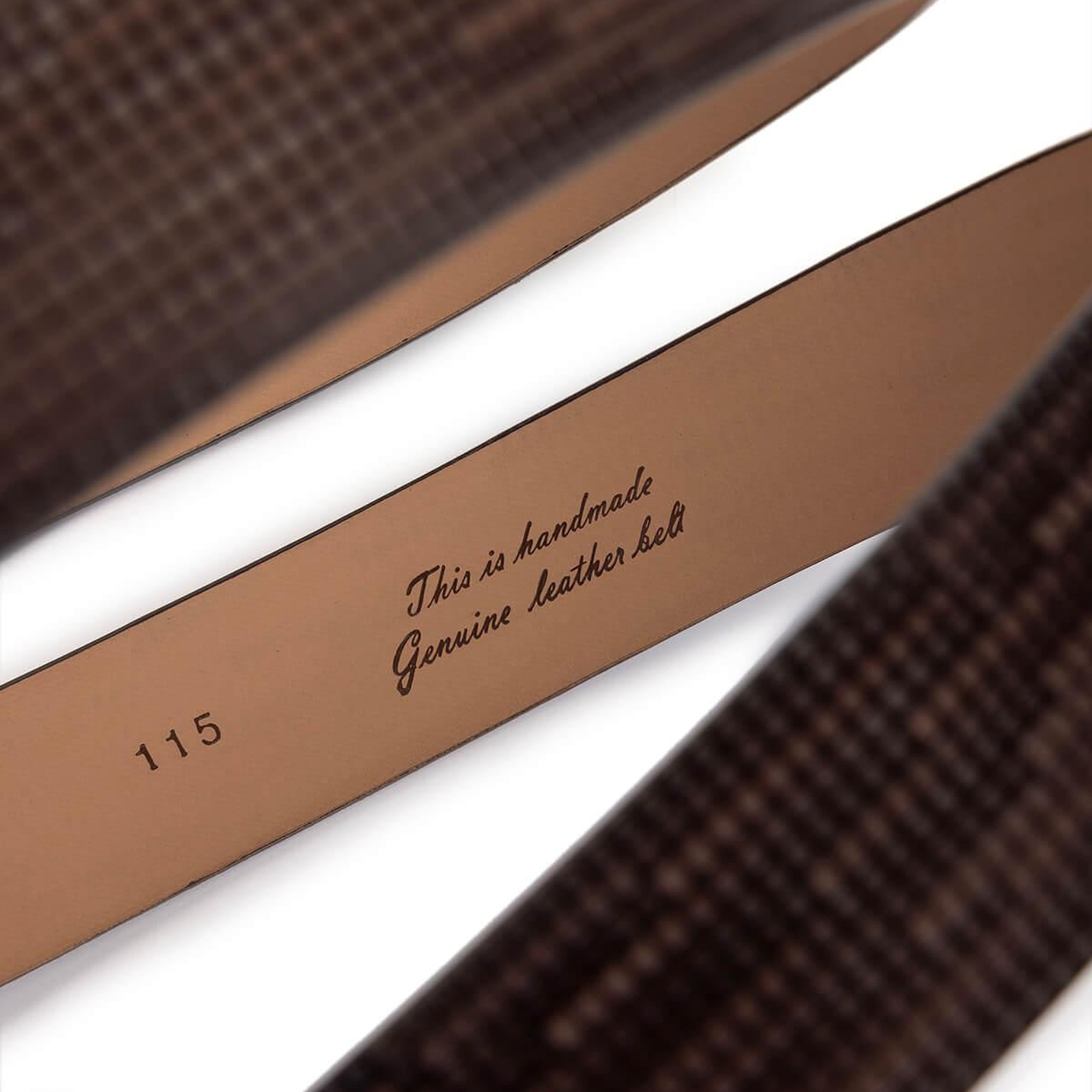 Tamer Tanca Erkek Hakiki Deri Kahverengi Kemer