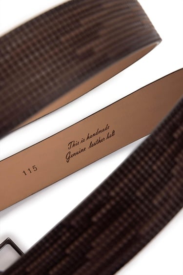  Tamer Tanca Erkek Hakiki Deri Kahverengi Kemer