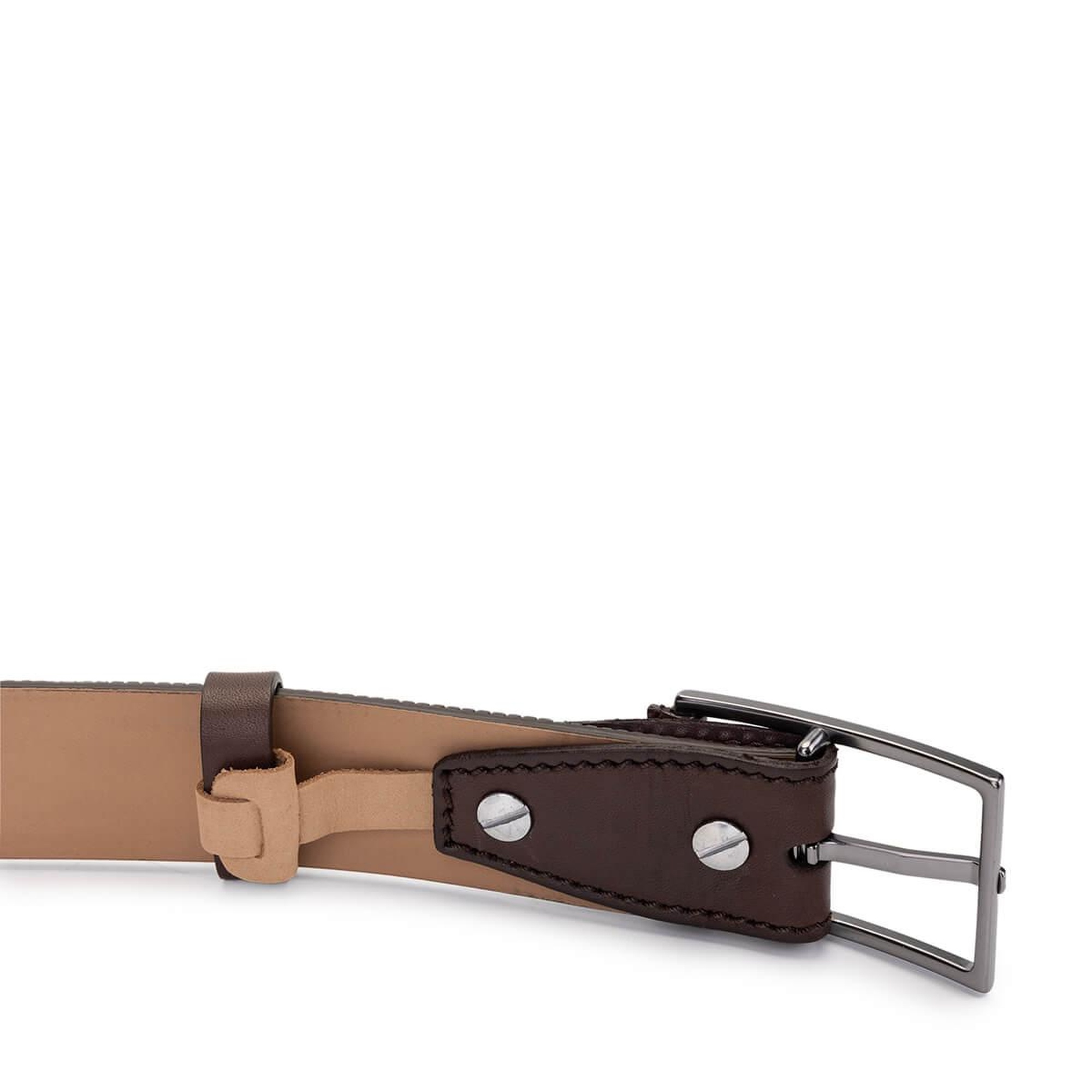 Tamer Tanca Erkek Hakiki Deri Kahverengi Kemer