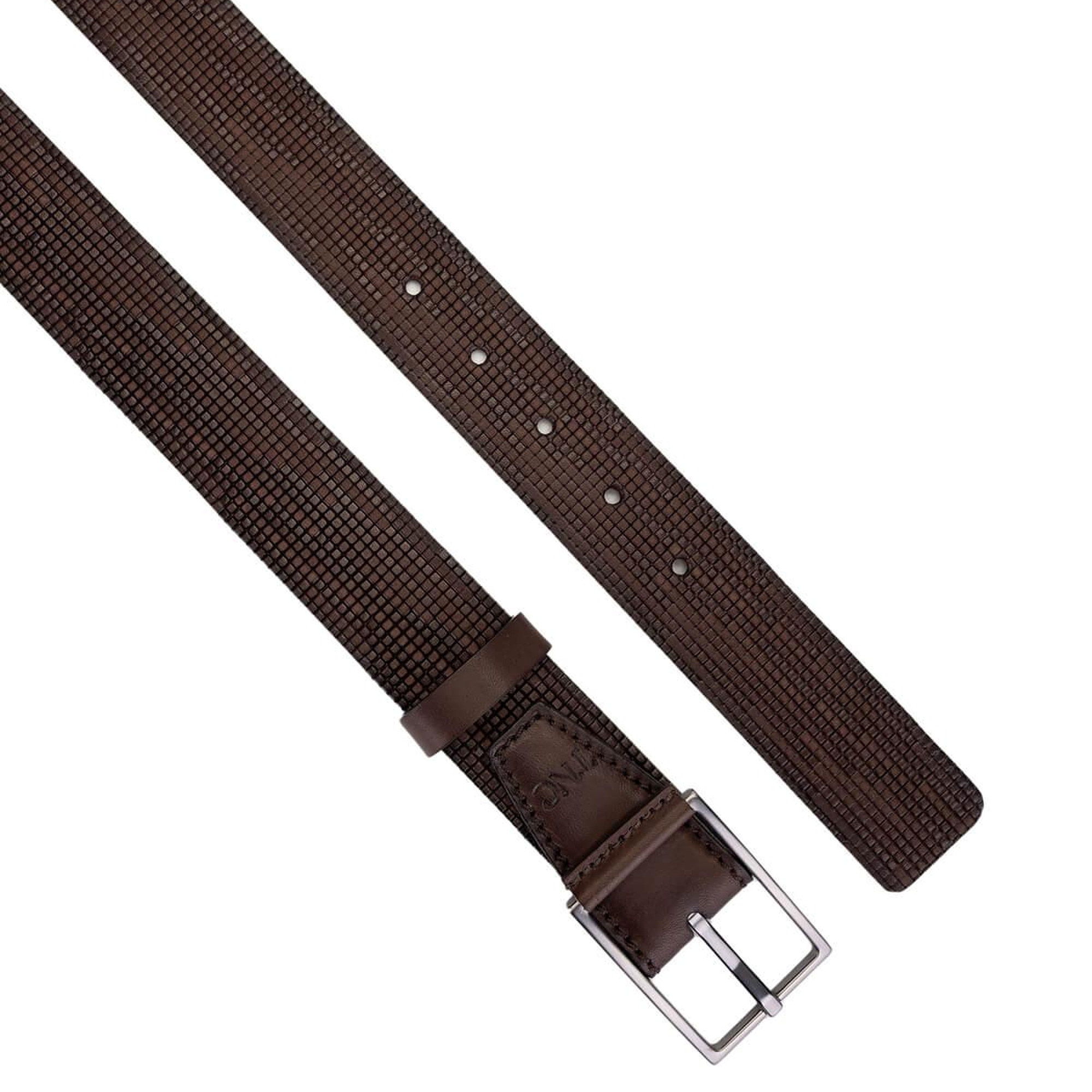 Tamer Tanca Erkek Hakiki Deri Kahverengi Kemer