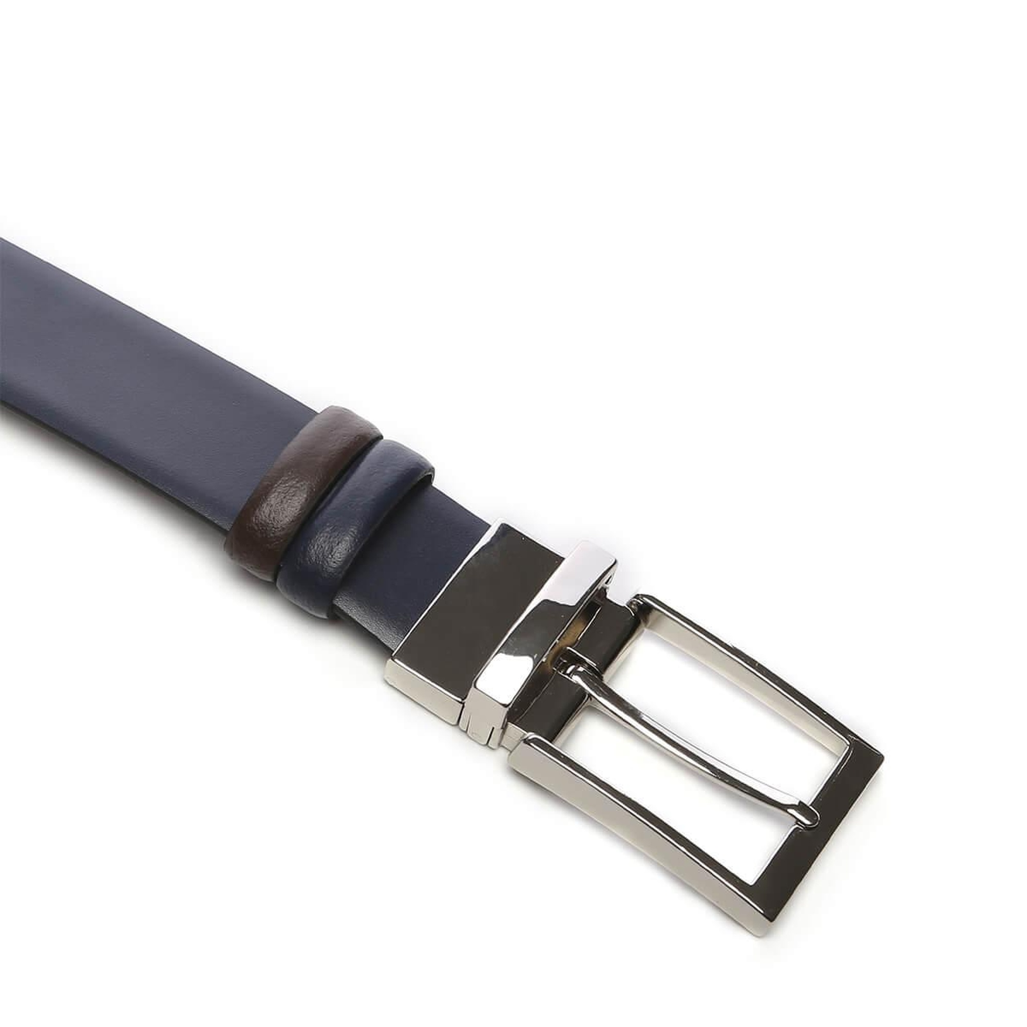 Tamer Tanca Erkek Hakiki Deri Lacivert Kemer