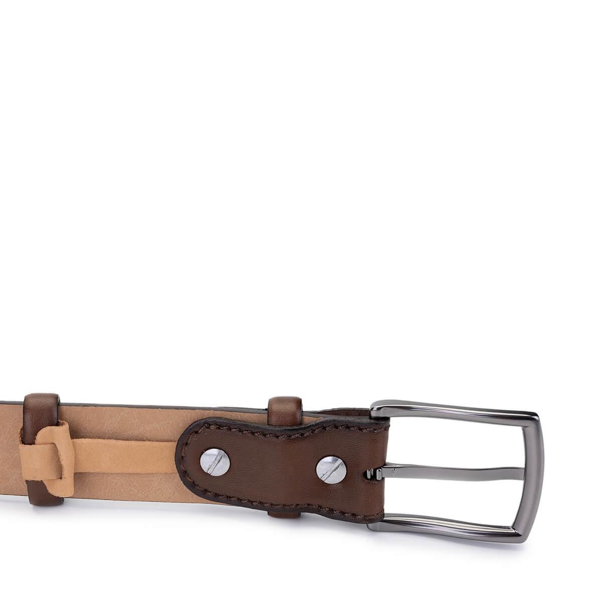 Tamer Tanca Erkek Hakiki Deri Taba Kemer