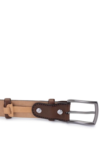  Tamer Tanca Erkek Hakiki Deri Taba Kemer