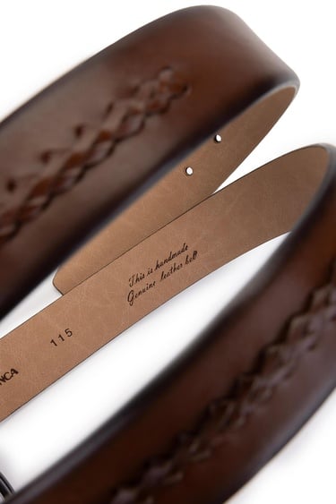  Tamer Tanca Erkek Hakiki Deri Taba Kemer