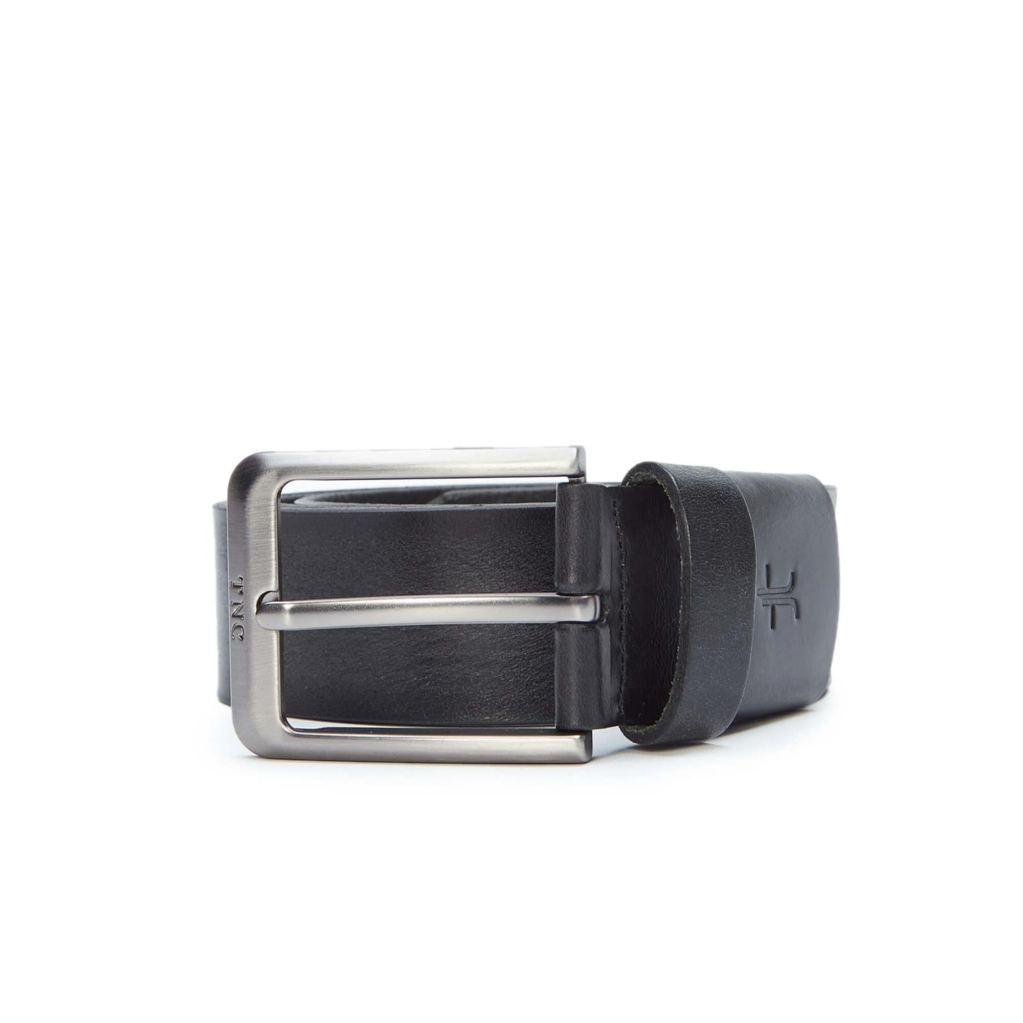 Tamer Tanca Erkek Hakiki Deri Siyah Spor Kemer