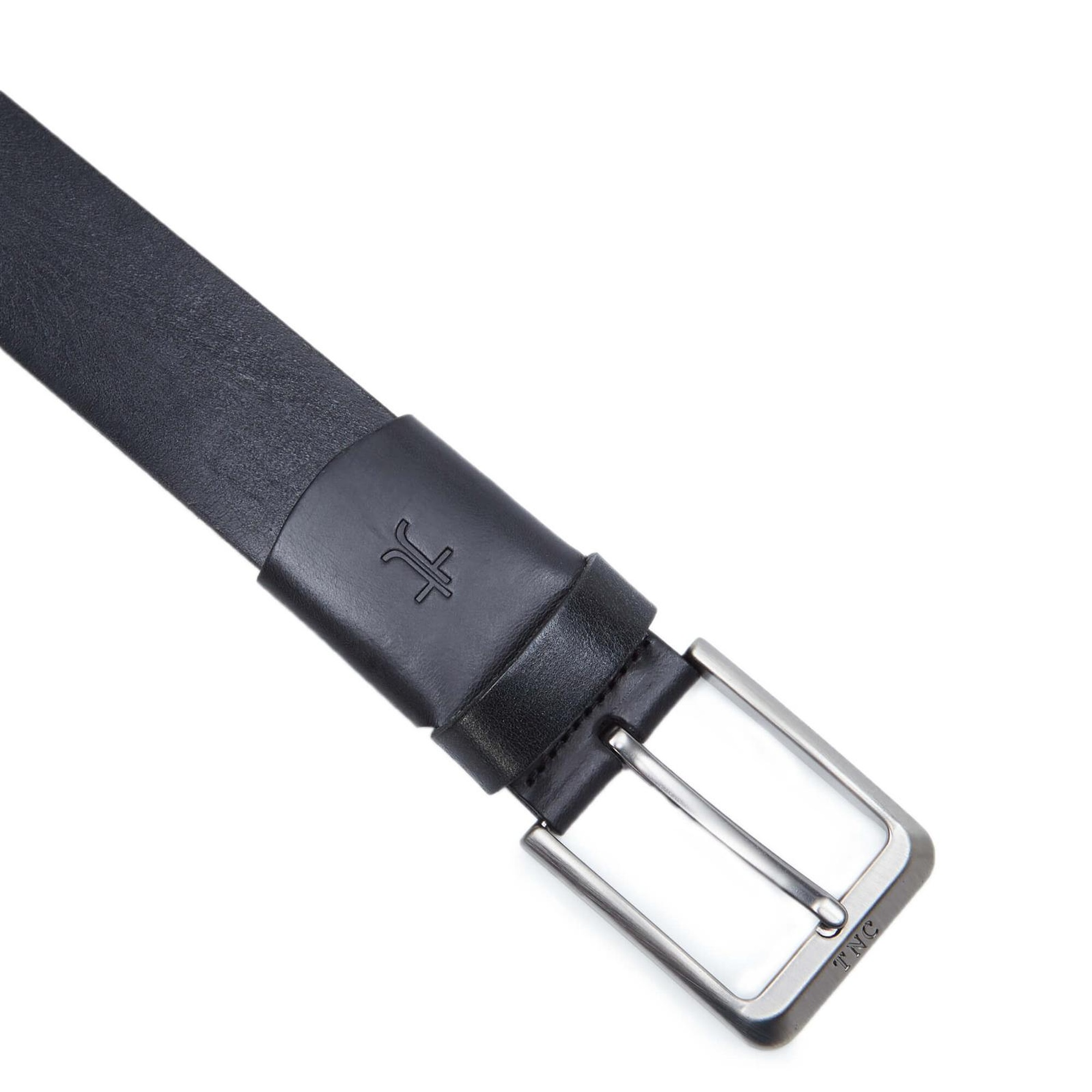 Tamer Tanca Erkek Hakiki Deri Siyah Spor Kemer