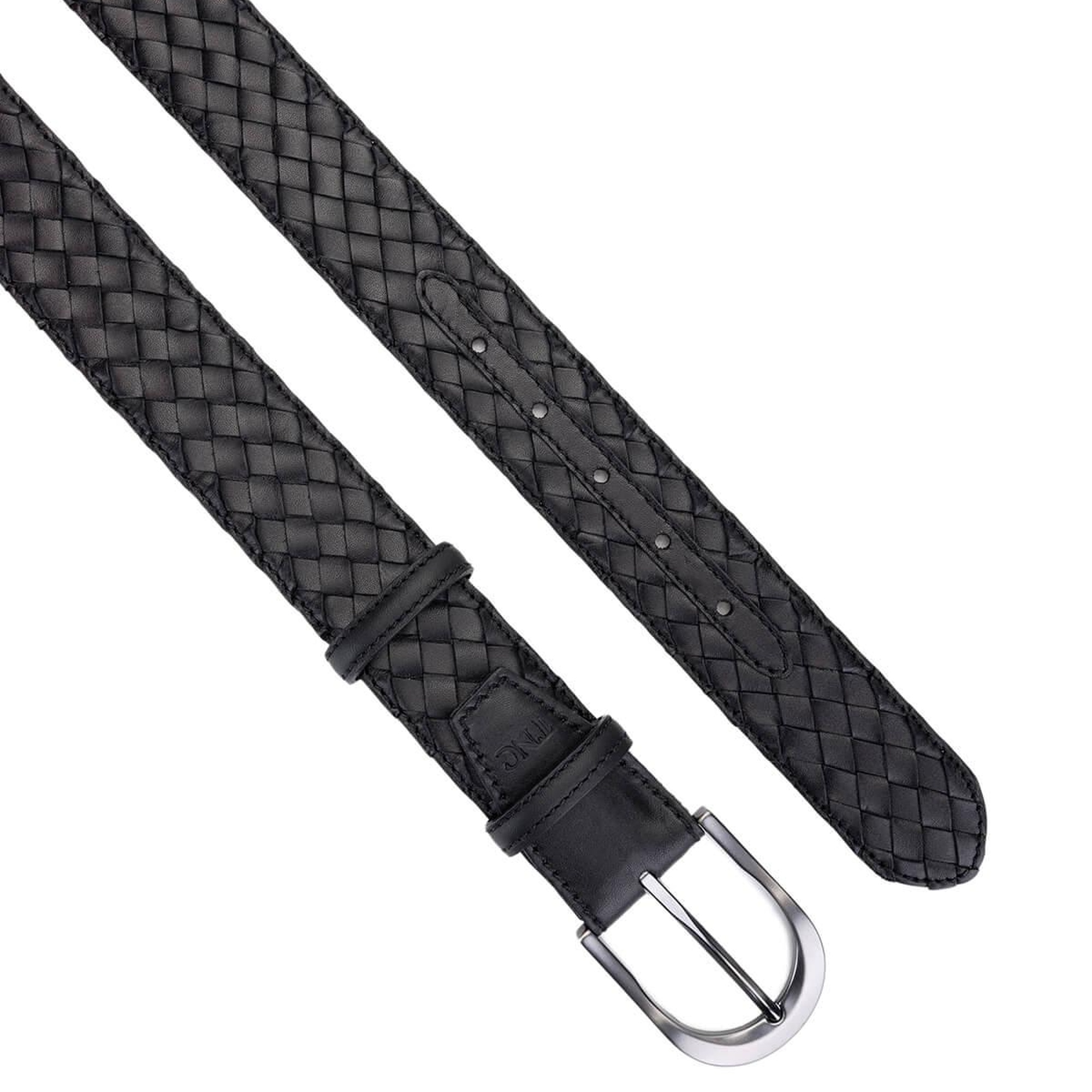 Tamer Tanca Erkek Hakiki Deri Siyah Kemer