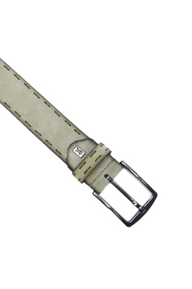  Tamer Tanca Erkek Hakiki Deri Avokado Süet Spor Kemer