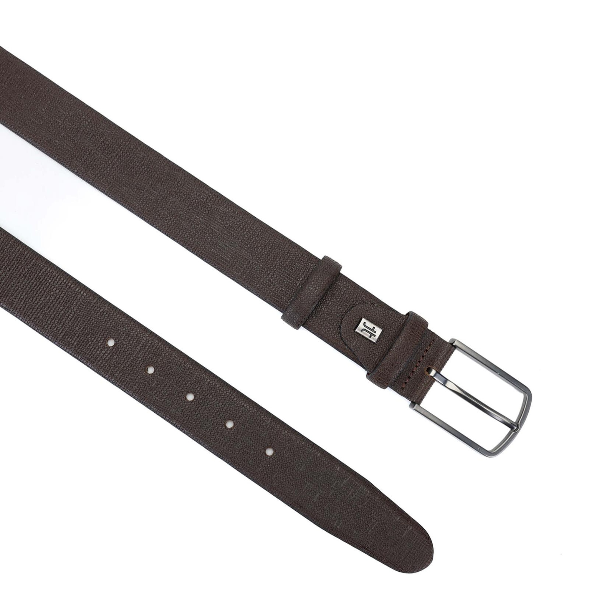 Tamer Tanca Erkek Hakiki Deri Kahve Spor Kemer