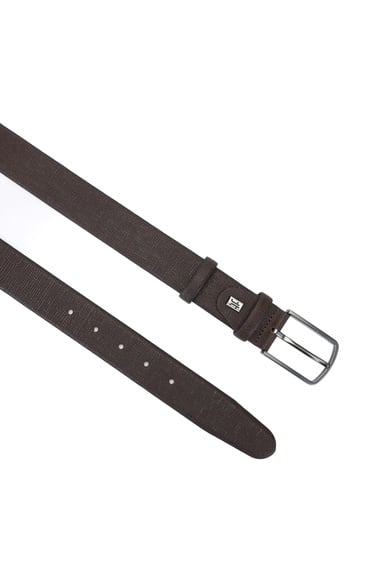  Tamer Tanca Erkek Hakiki Deri Kahve Spor Kemer