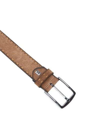  Tamer Tanca Erkek Hakiki Deri Tarçın Spor Kemer