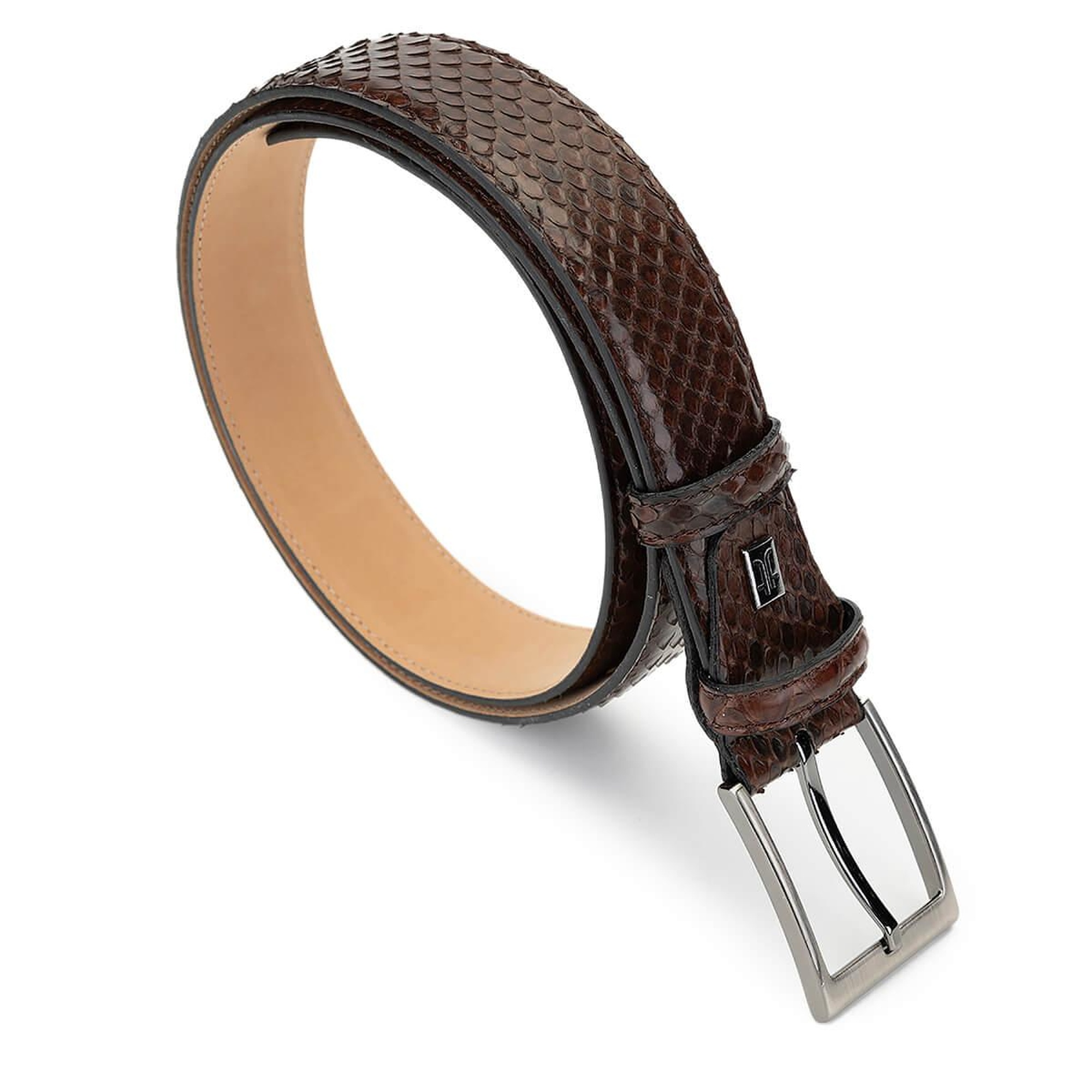 Tamer Tanca Erkek Hakiki Deri Kahverengi Kemer