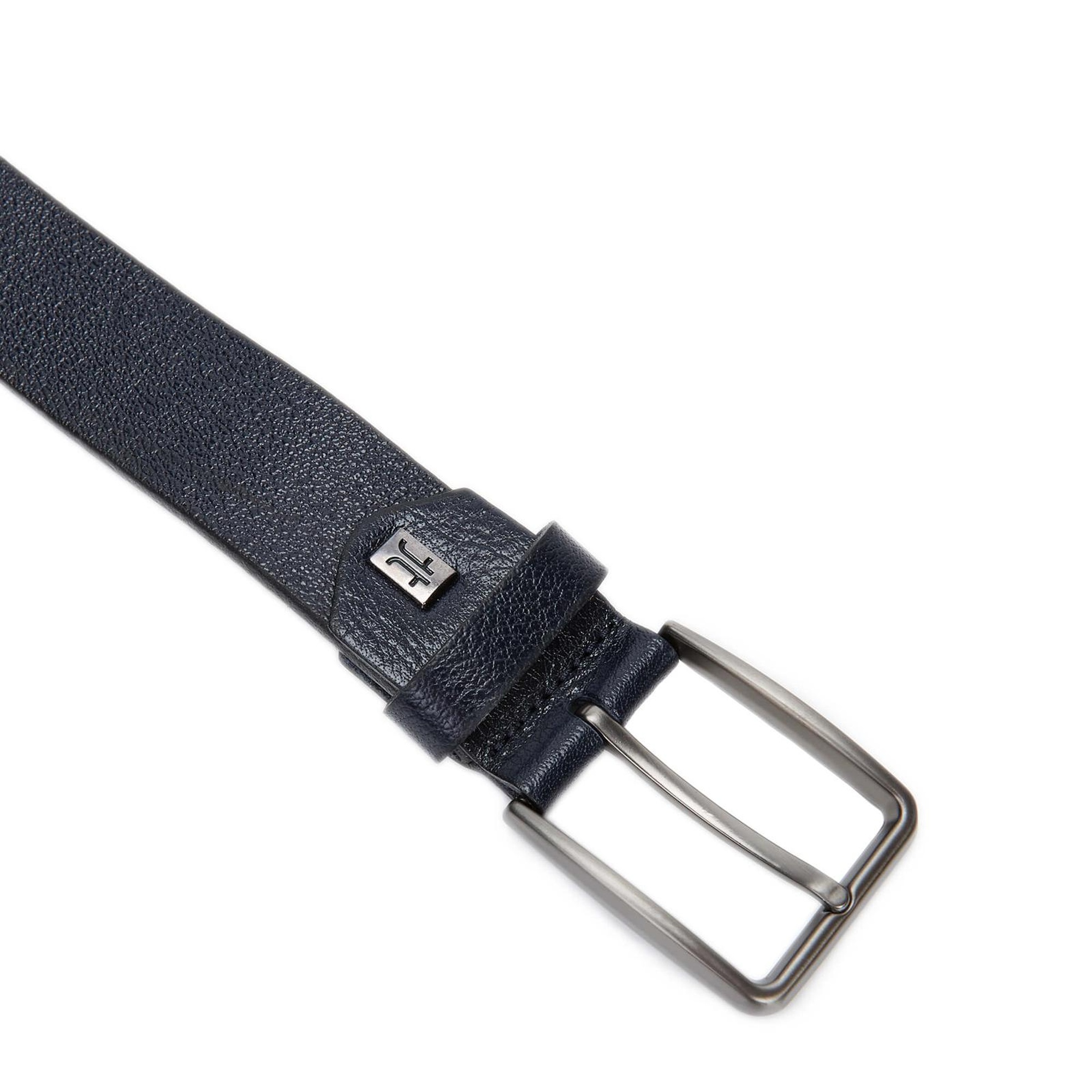 Tamer Tanca Erkek Hakiki Deri Lacivert Spor Kemer