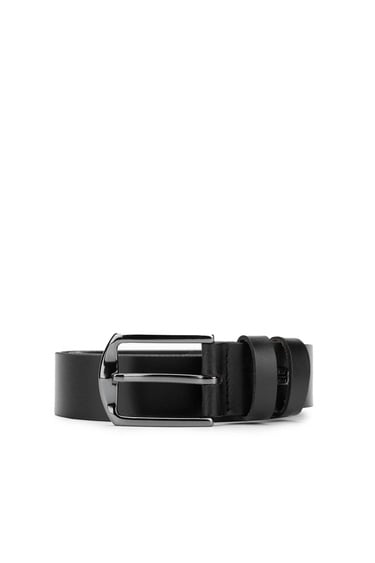  Tamer Tanca Erkek Hakiki Deri Siyah Analin Klasik Kemer