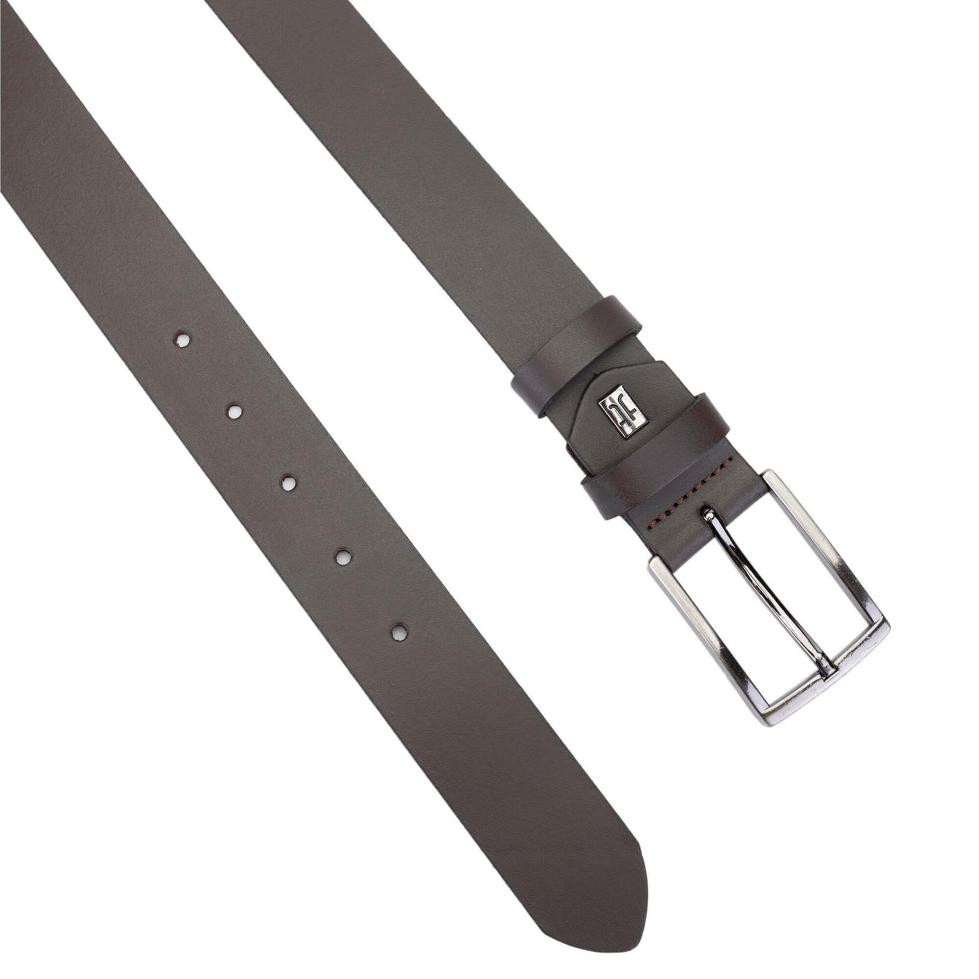 Tamer Tanca Erkek Hakiki Deri Kahverengi Klasik Kemer