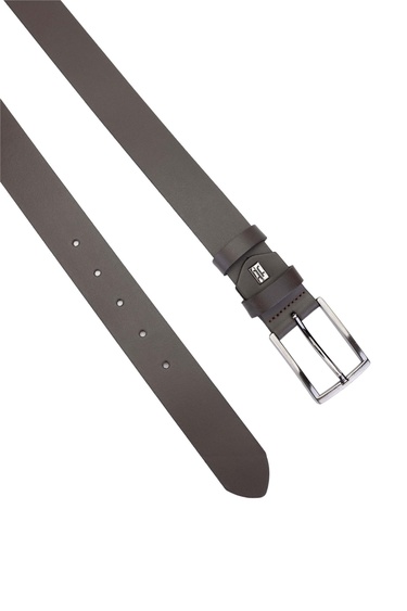  Tamer Tanca Erkek Hakiki Deri Kahverengi Klasik Kemer