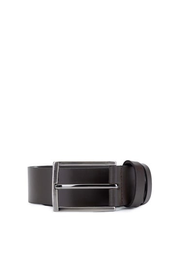  Tamer Tanca Erkek Hakiki Deri Kahverengi Klasik Kemer