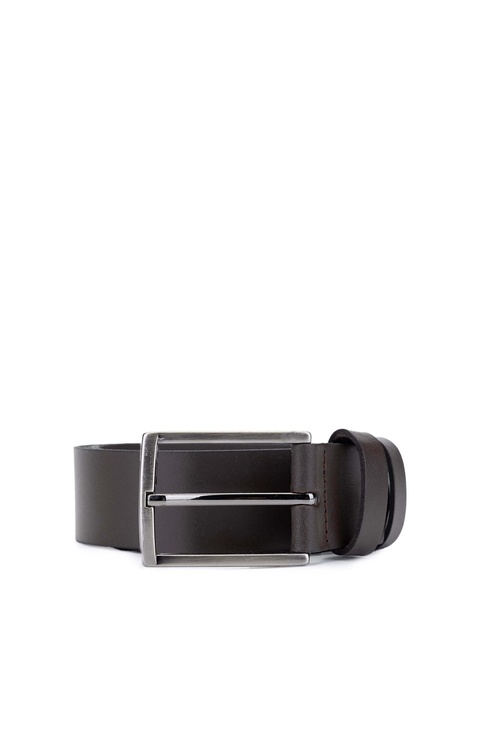  Tamer Tanca Erkek Hakiki Deri Kahverengi Klasik Kemer