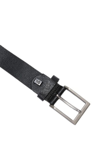  Tamer Tanca Erkek Hakiki Deri Siyah Spor Kemer