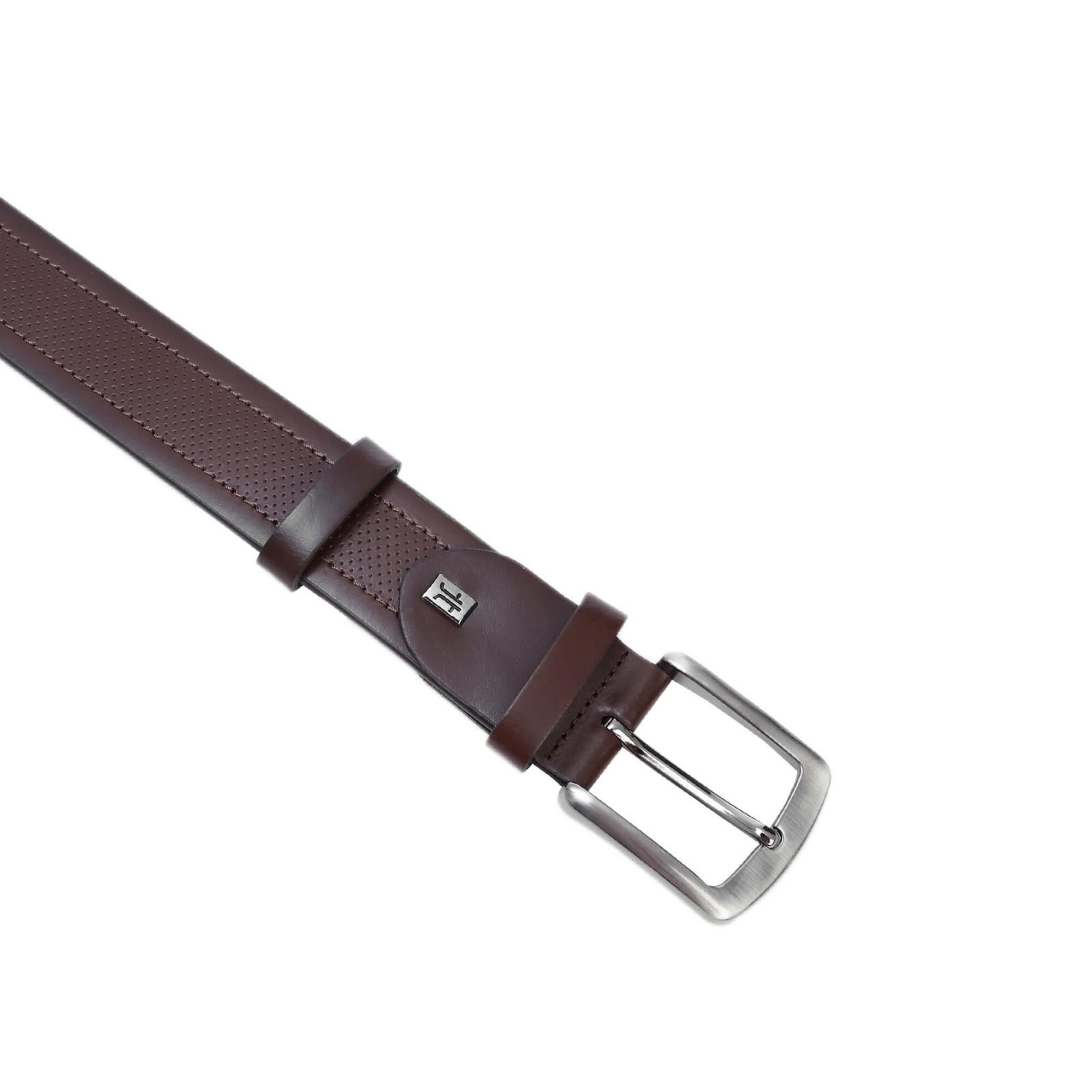 Tamer Tanca Erkek Hakiki Deri Kahverengi Spor Kemer