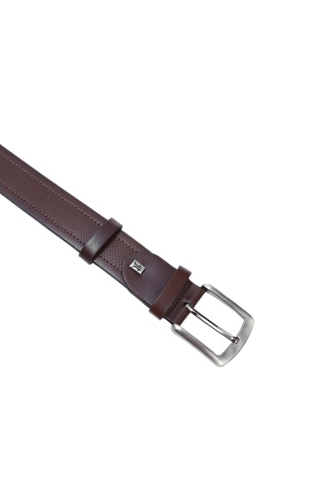  Tamer Tanca Erkek Hakiki Deri Kahverengi Spor Kemer