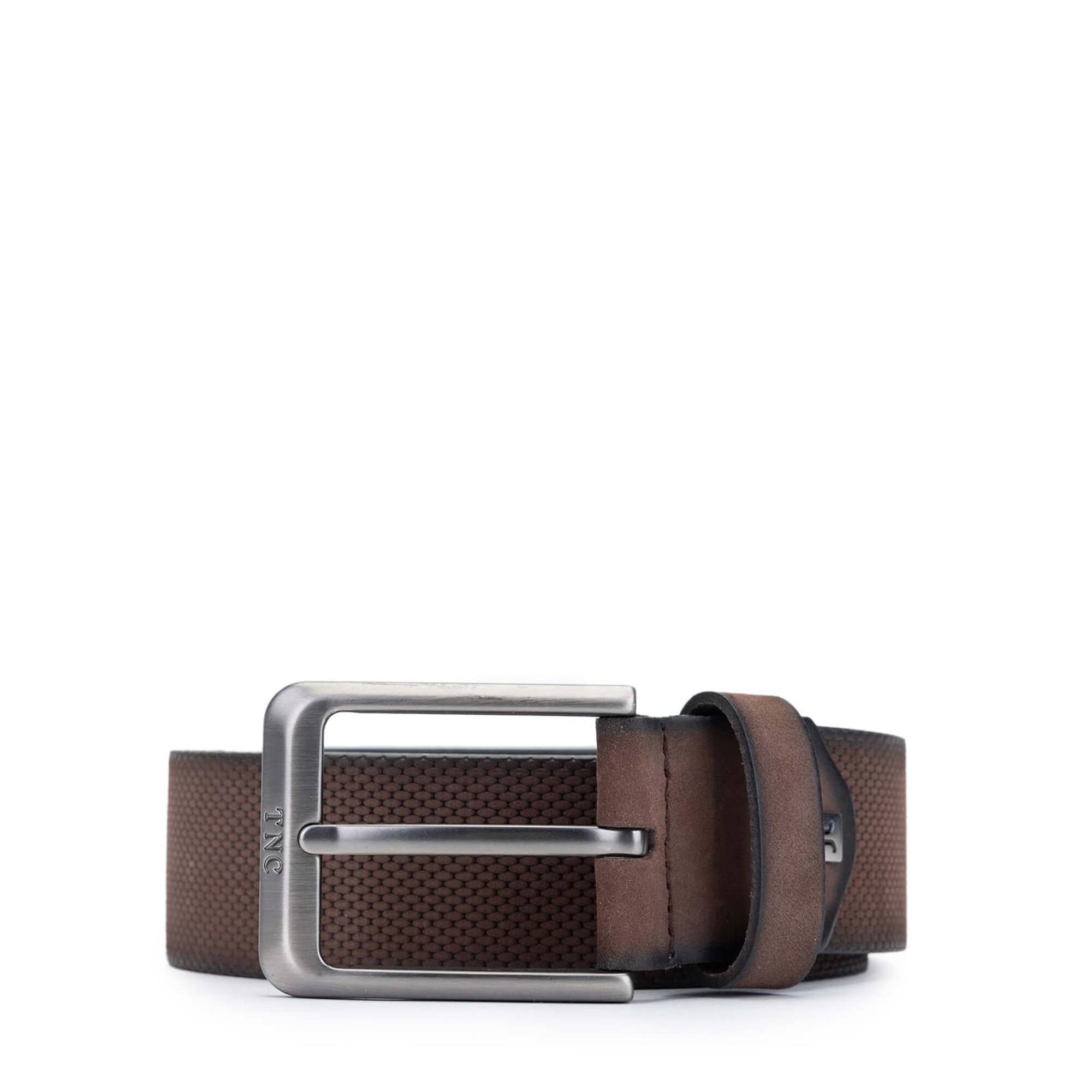 Tamer Tanca Erkek Hakiki Deri Kahverengi Klasik Kemer