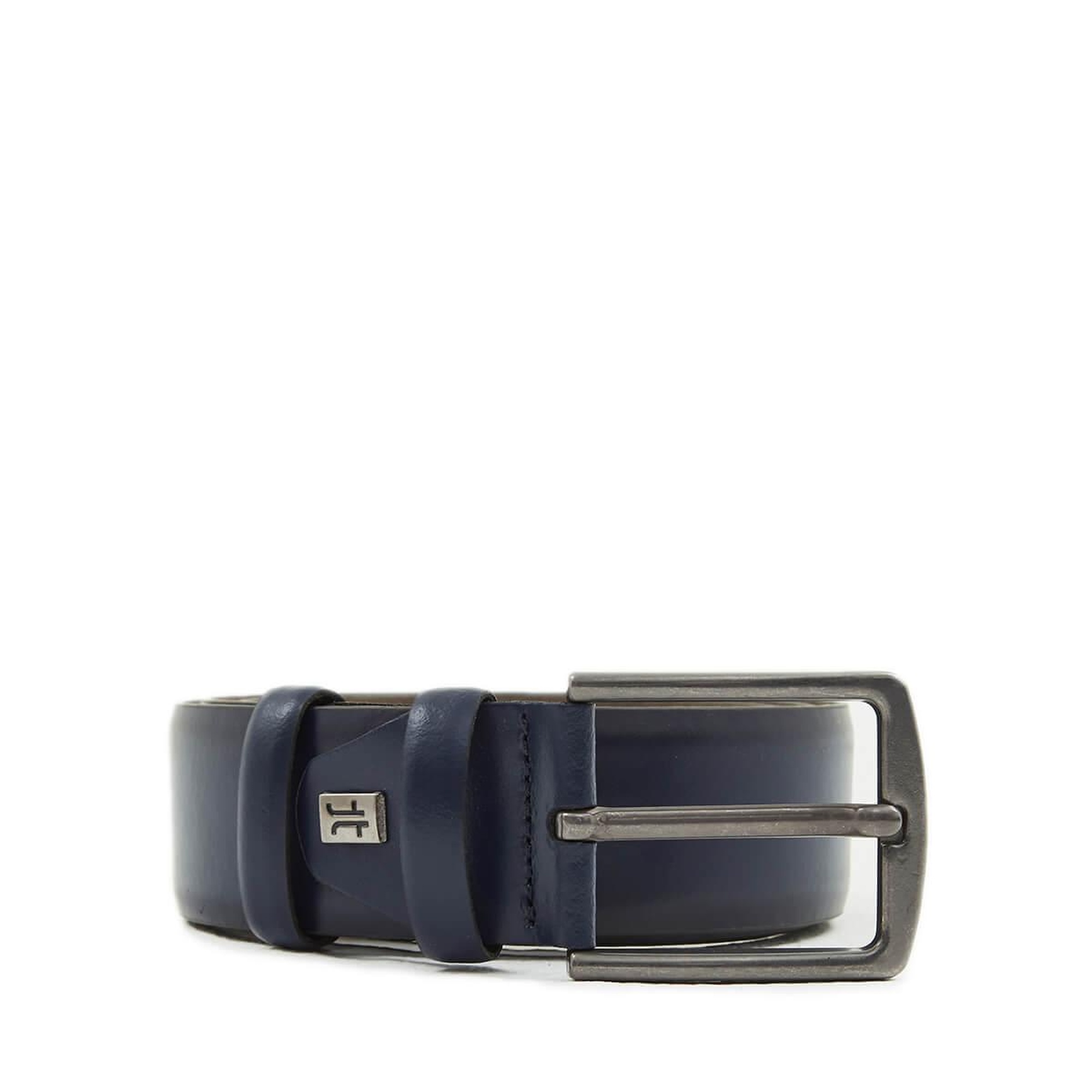 Tamer Tanca Erkek Hakiki Deri Lacivert Kemer