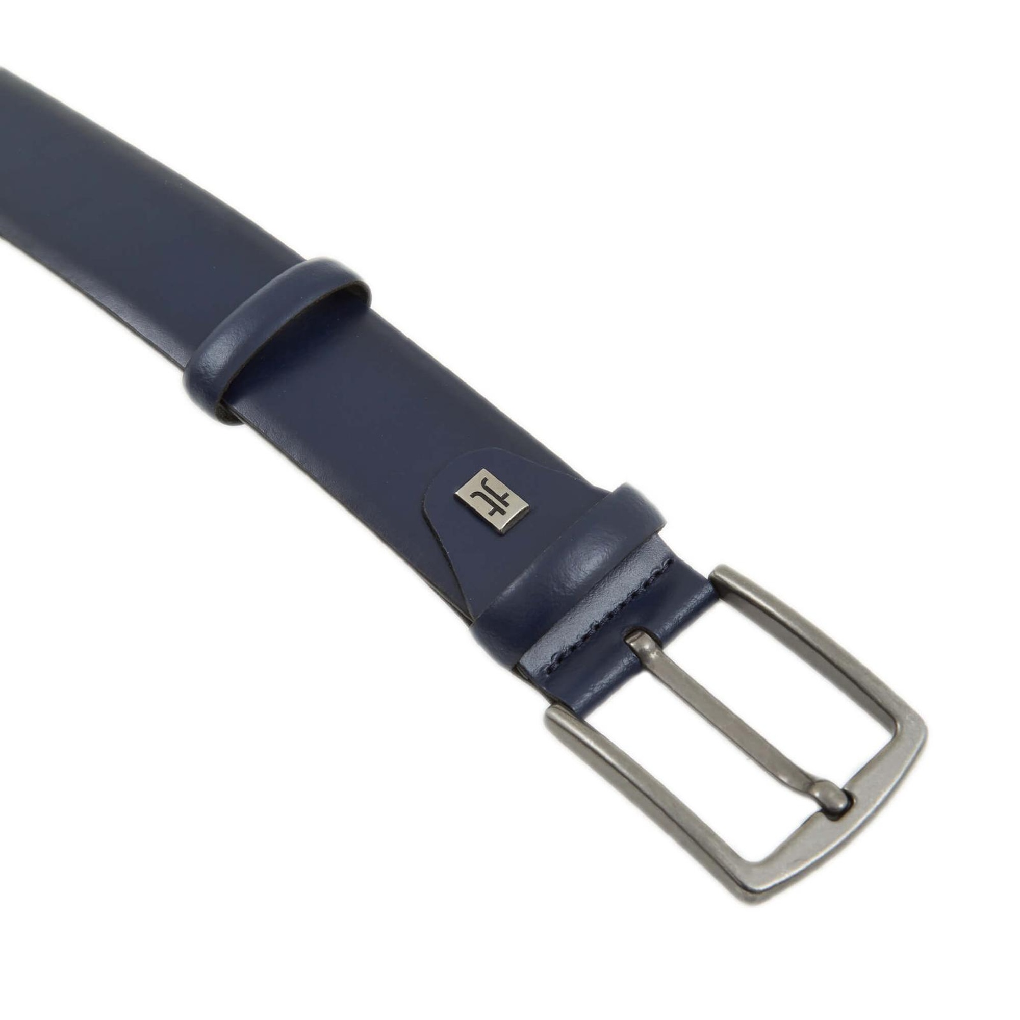 Tamer Tanca Erkek Hakiki Deri Lacivert Kemer