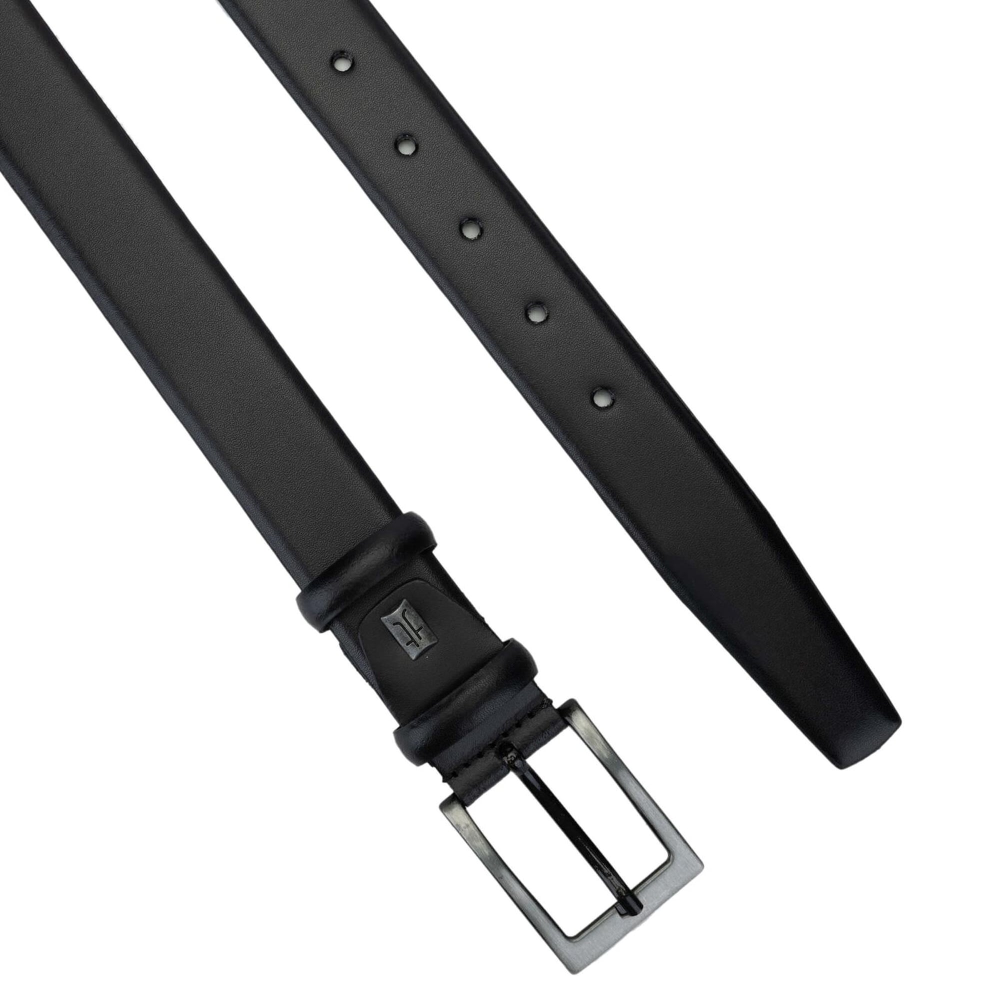 Tamer Tanca Erkek Hakiki Deri Siyah Açma Klasik Kemer