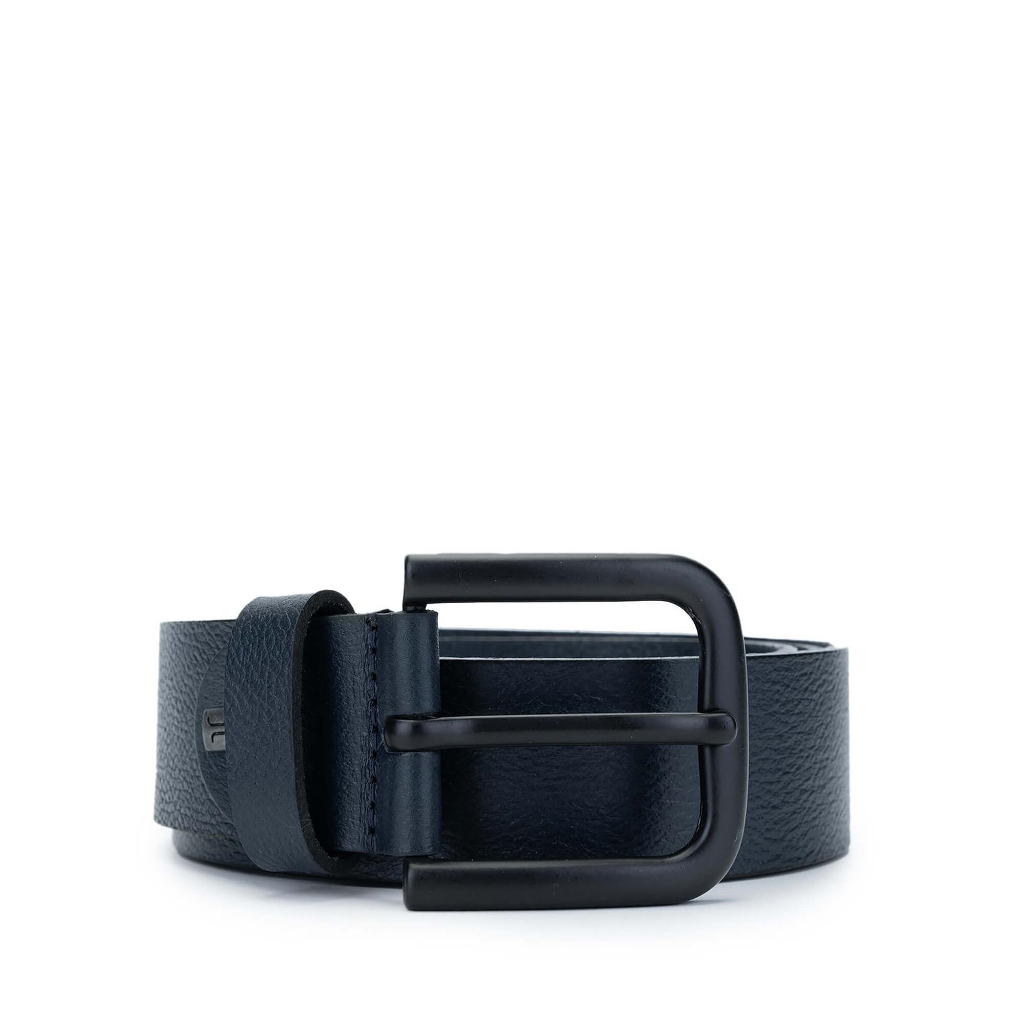 Tamer Tanca Erkek Hakiki Deri Lacivert Kemer