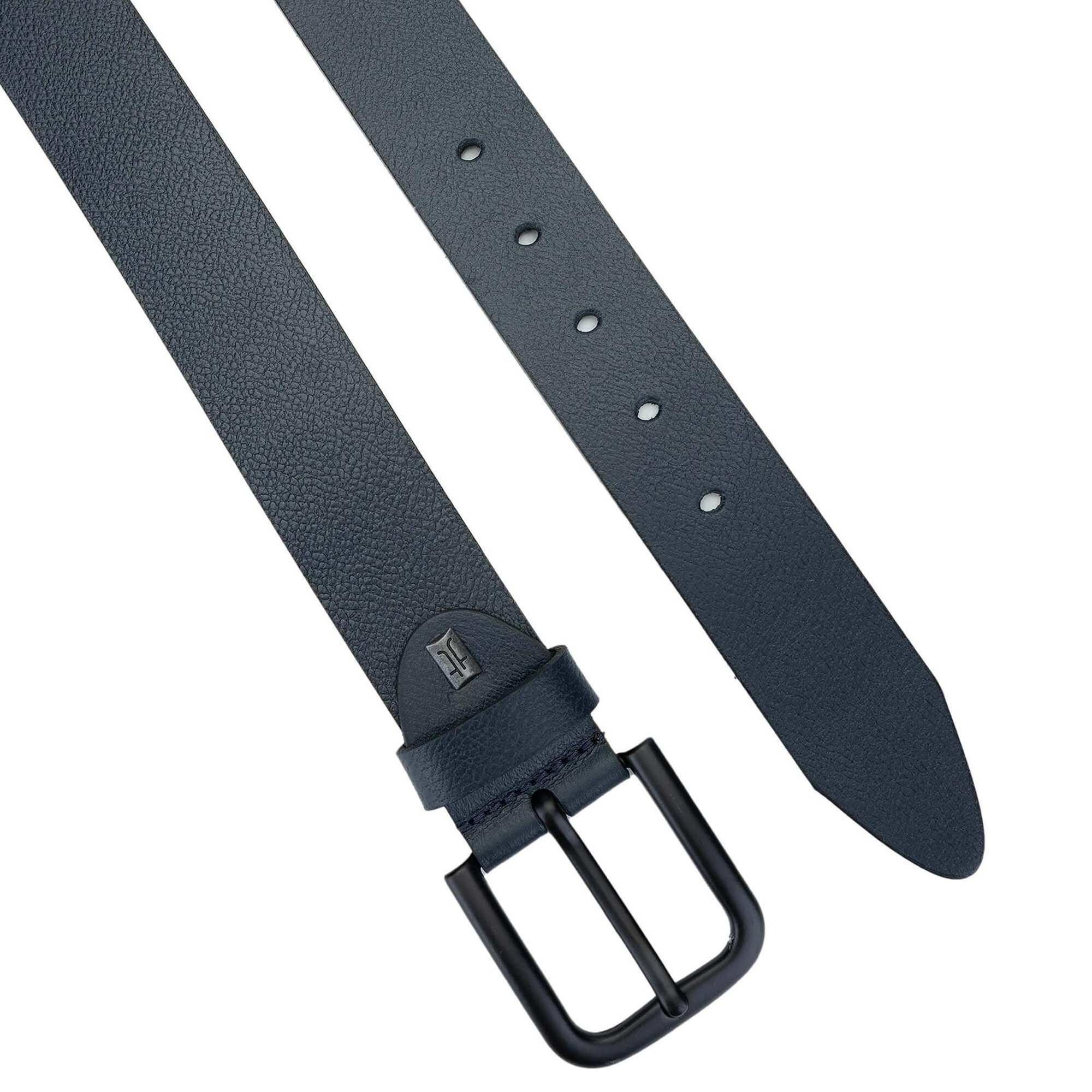 Tamer Tanca Erkek Hakiki Deri Lacivert Kemer