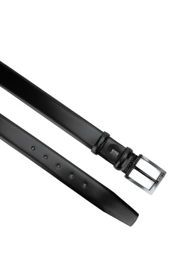  Tamer Tanca Erkek Hakiki Deri Siyah Açma Kemer