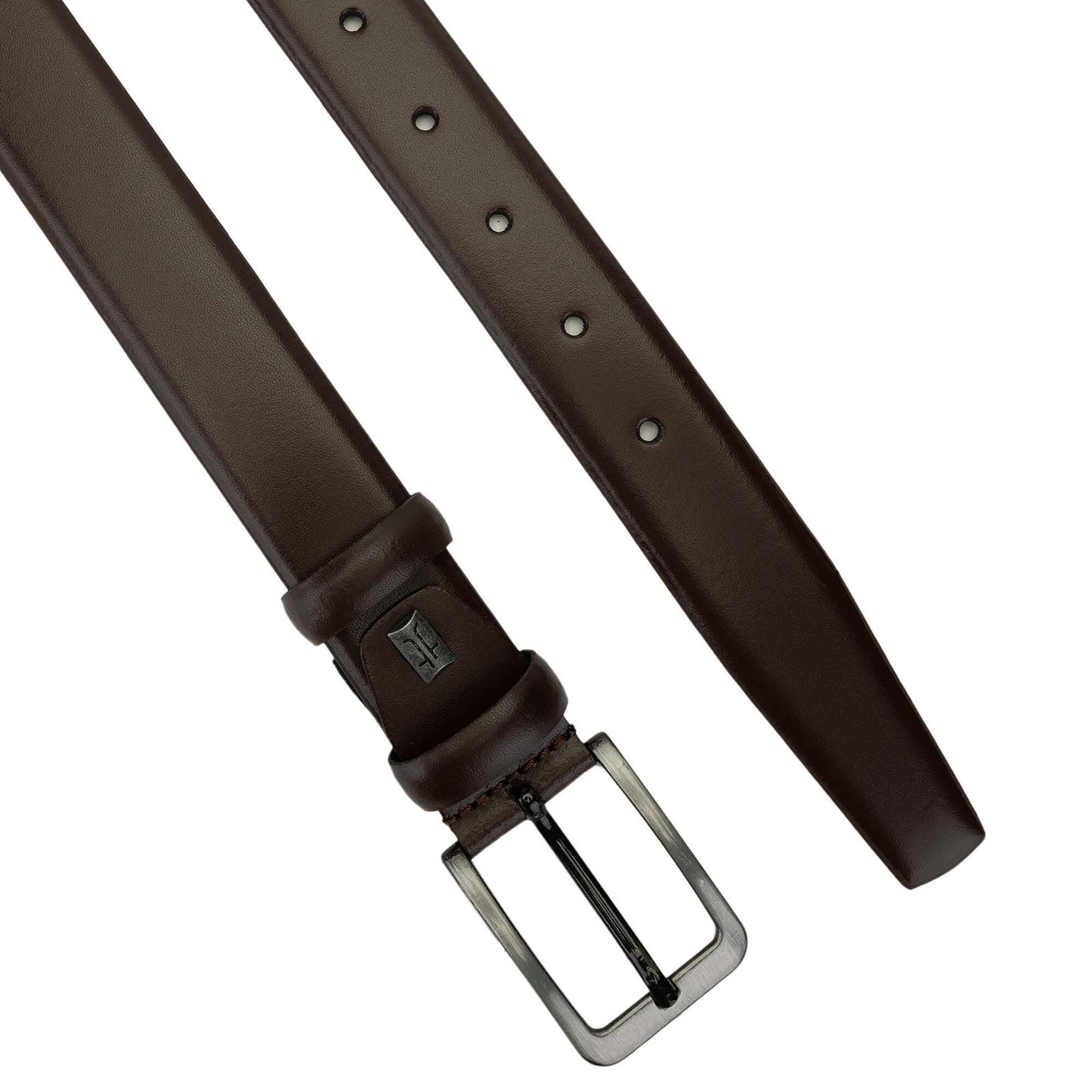 Tamer Tanca Erkek Hakiki Deri Kahverengi Klasik Kemer