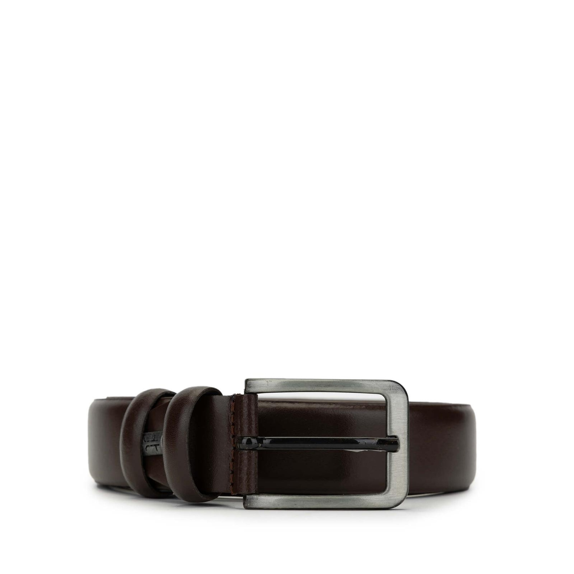 Tamer Tanca Erkek Hakiki Deri Kahverengi Klasik Kemer