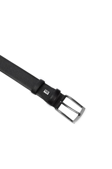  Tamer Tanca Erkek Hakiki Deri Siyah Kemer