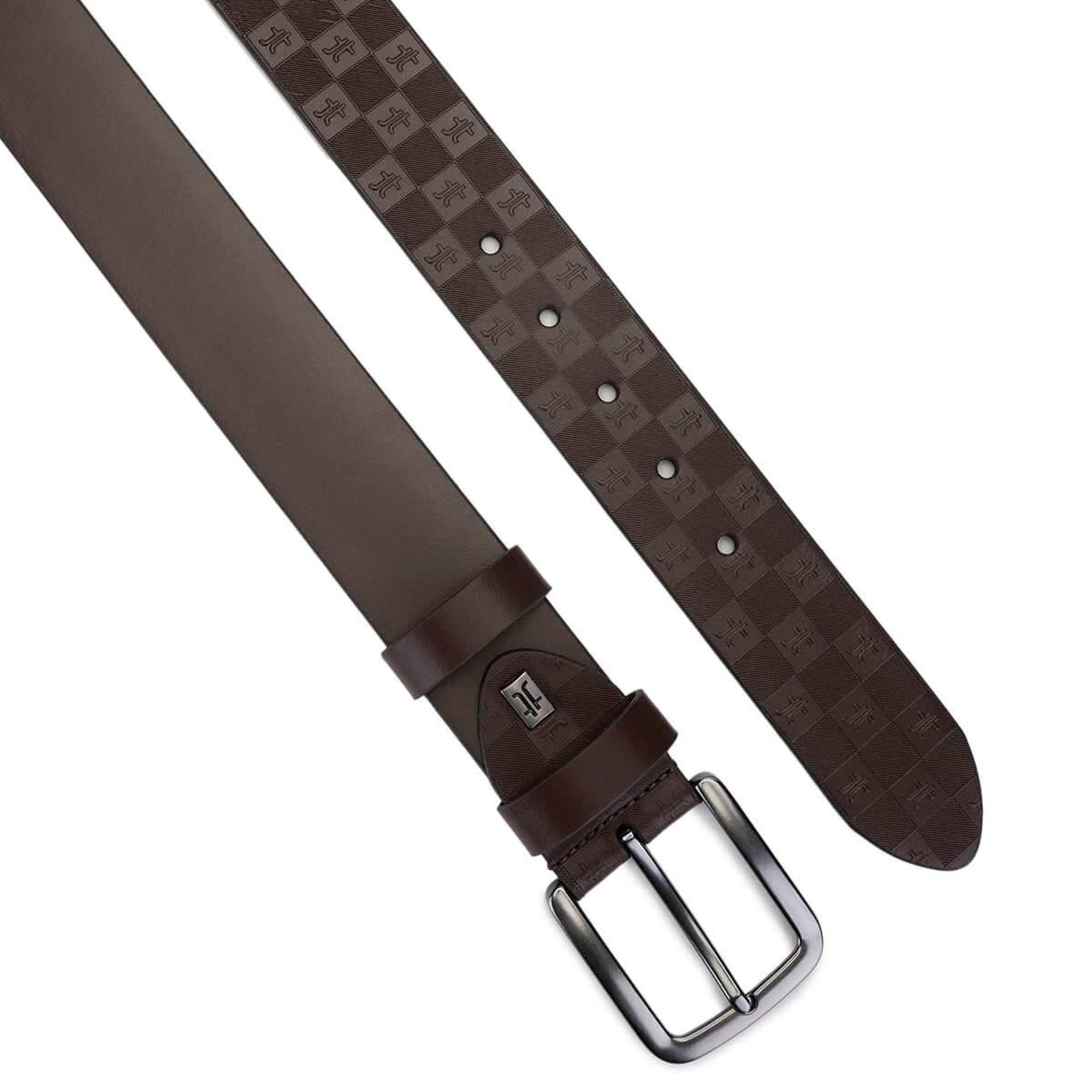 Tamer Tanca Erkek Hakiki Deri Kahverengi Spor Kemer