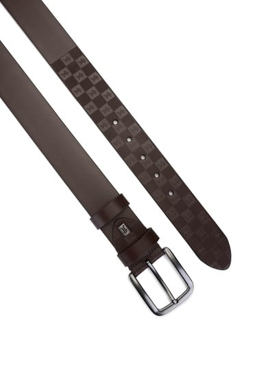  Tamer Tanca Erkek Hakiki Deri Kahverengi Spor Kemer