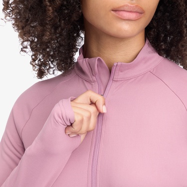  Energetics Cusca Iv Kadın Mor Koşu Sweatshirt