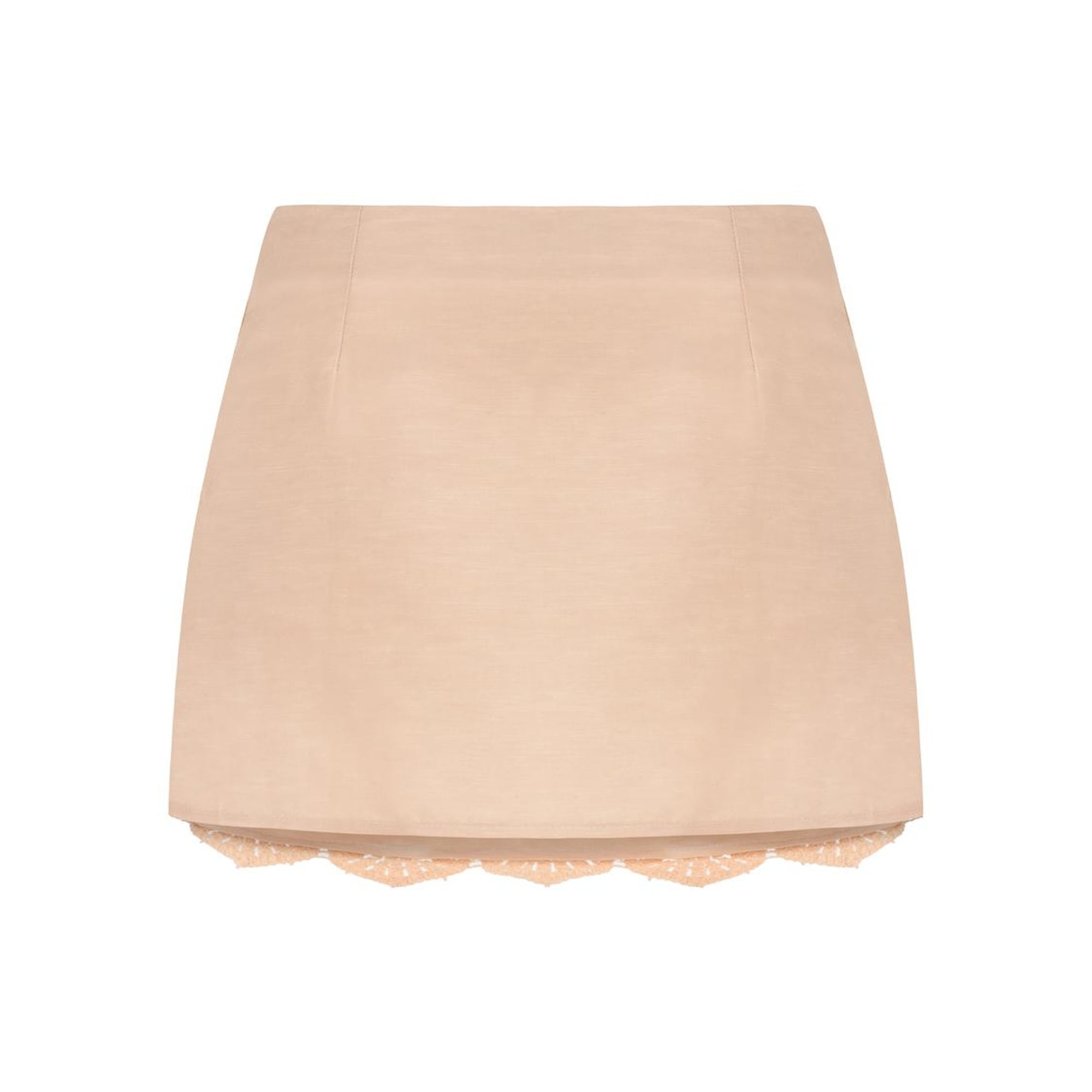 Brode İşlemeli Mini Etek