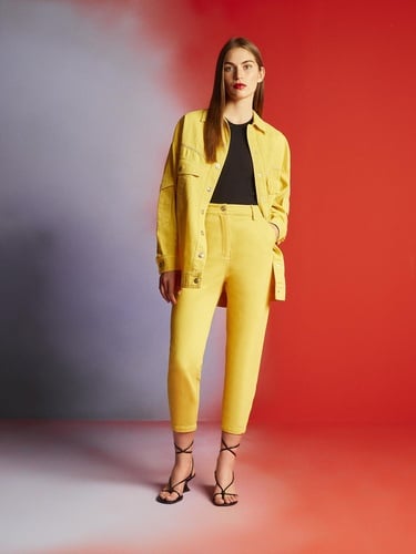  Yüksek Bel Mom Jean Pantolon